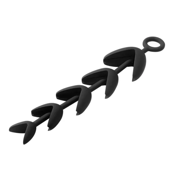 Jeu de plug anal en silicone Plug en silicone Modèle compact Matière douce et flexible Facile à insérer – Image 3