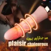 Sex Machine 27 cm Gode Vibromasseur avec Chauffage pour Stimulation du Point G et de l'Anus – Image 5