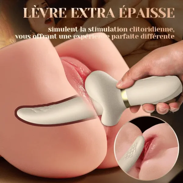 7 types de vibromasseurs à langue grasse oscillants et vibrants, rotation à 360° pour stimuler le clitoris – Image 3