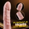 Sex Machine 27 cm Gode Vibromasseur avec Chauffage pour Stimulation du Point G et de l'Anus – Image 7