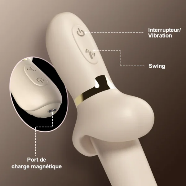 7 types de vibromasseurs à langue grasse oscillants et vibrants, rotation à 360° pour stimuler le clitoris – Image 5