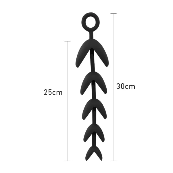 Jeu de plug anal en silicone Plug en silicone Modèle compact Matière douce et flexible Facile à insérer – Image 4