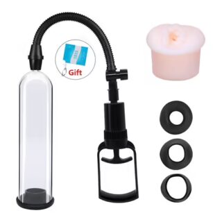 Pompe manuelle pour agrandissement du pénis,jouets sexuels pour hommes,outil de formation du pénis,pompe à vide,produits pour adultes,ouets sexuels pour hommes,grossir penis - Type Pump With vaginal